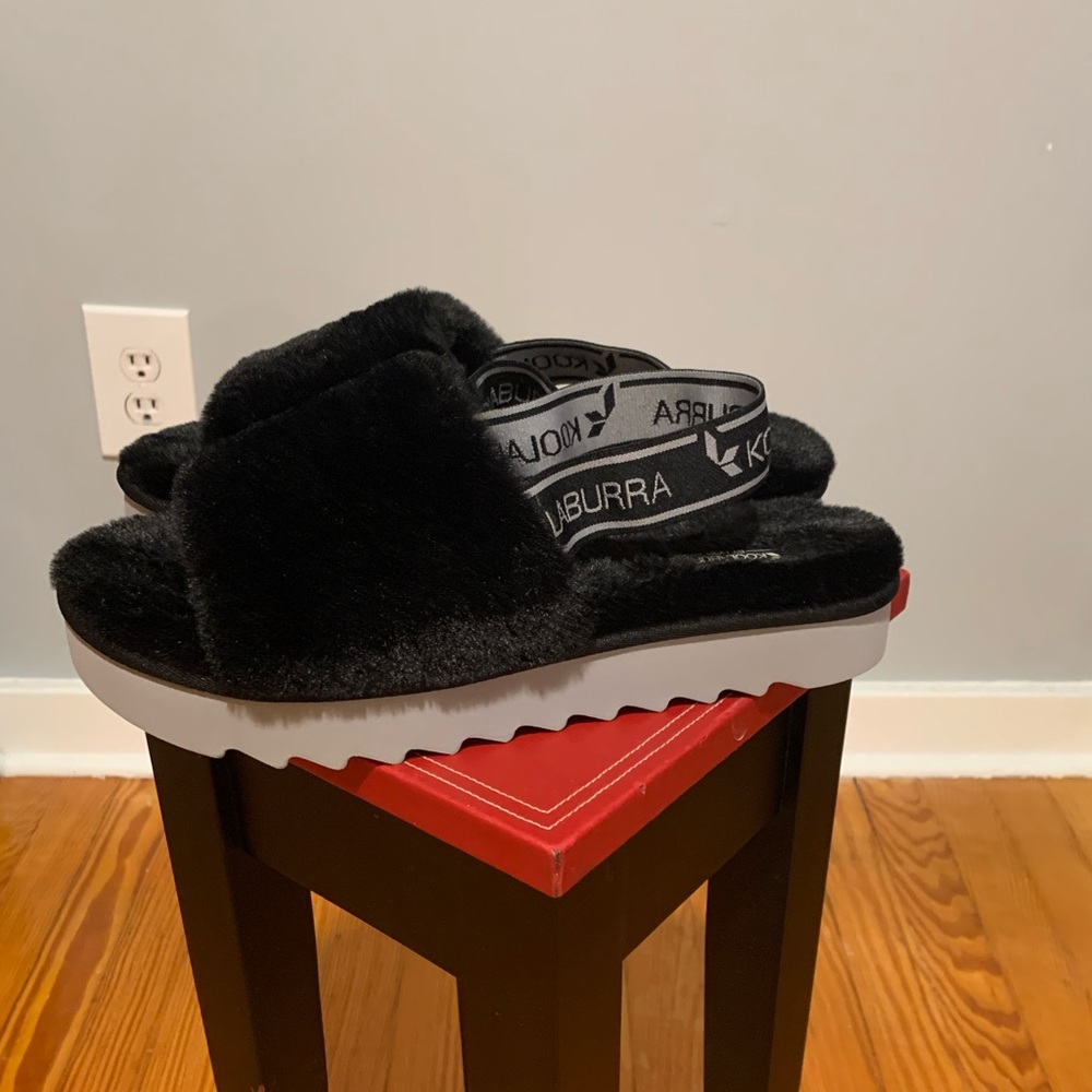 Women’s Koolaburra By Ugg sandal, Size:9, Color:Black, Never Worn! New W/Tag !!!